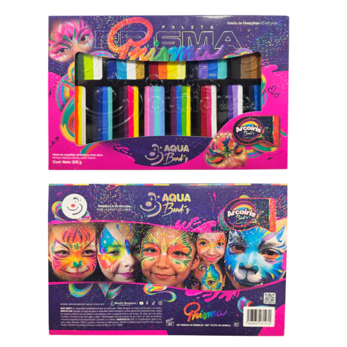 Paleta Prisma 13 – Arcoíris | Aqua Bond’s