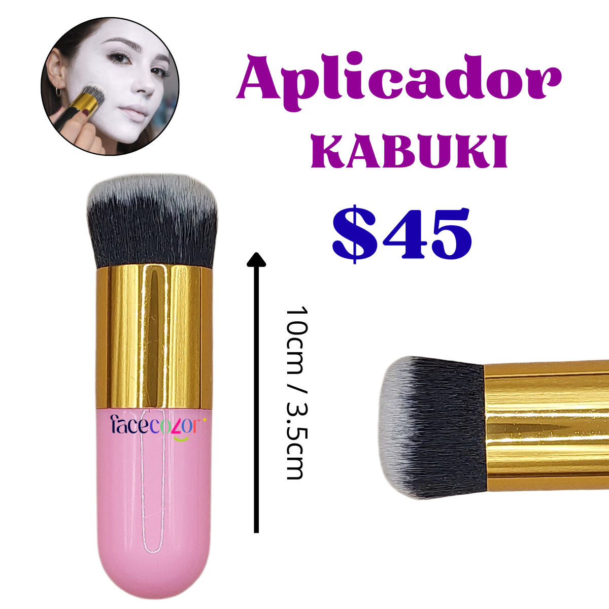 Brocha Kabuki (aplicador de base)