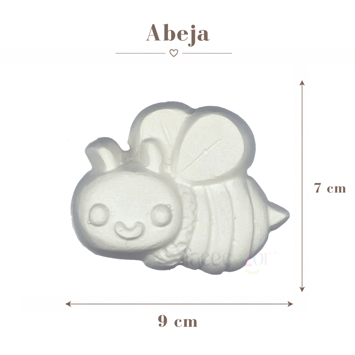 Figura de cerámica Abeja (Venta en individual)