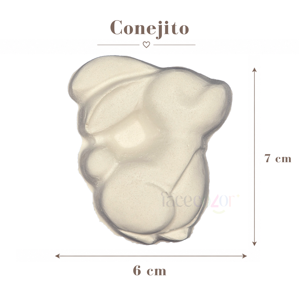 Figura de cerámica Conejito (Venta en individual)