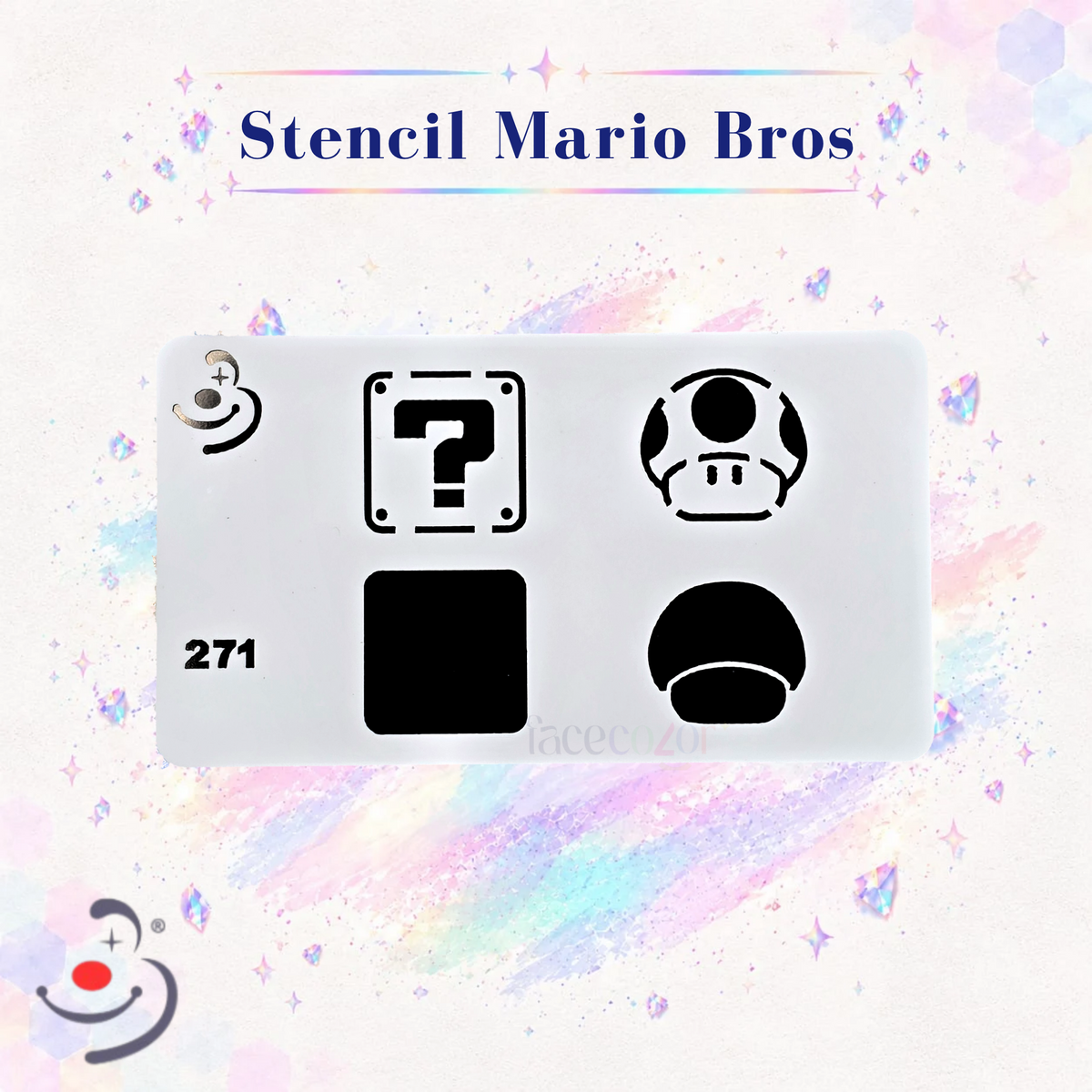 Stencil Mario Bros