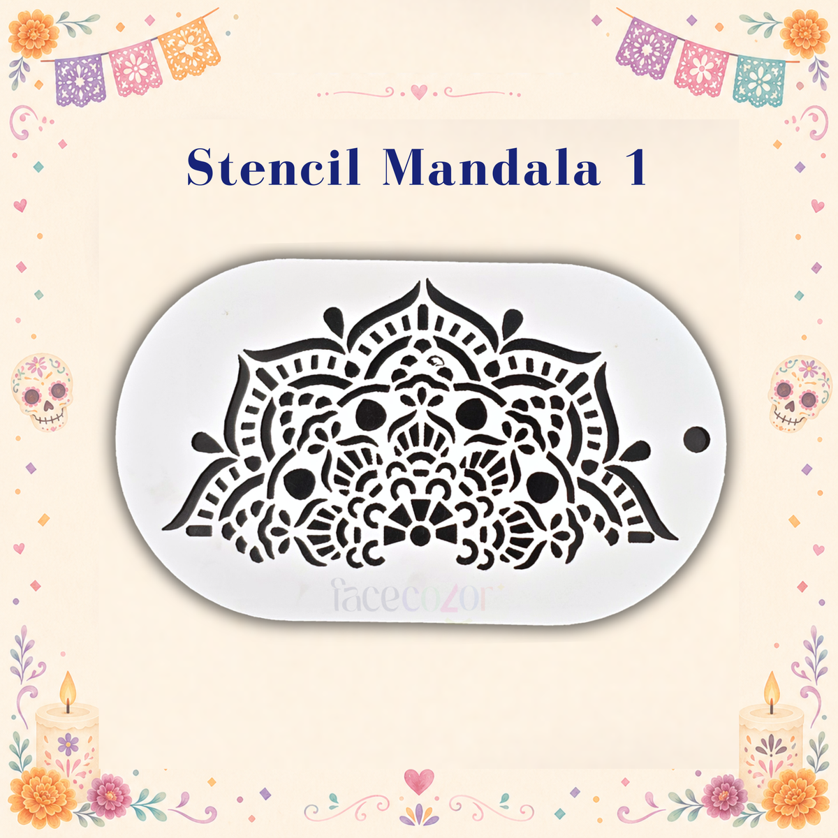 Stencil Mandala 1
