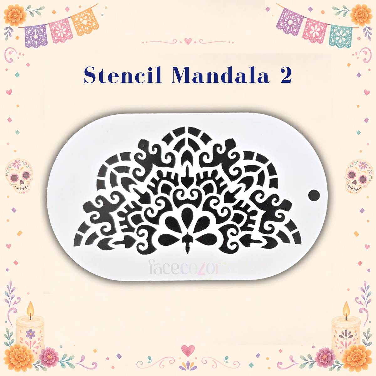 Stencil Mandala 2