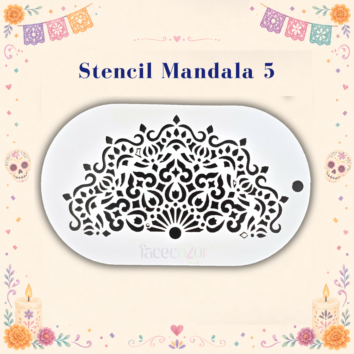 Stencil Mandala 5