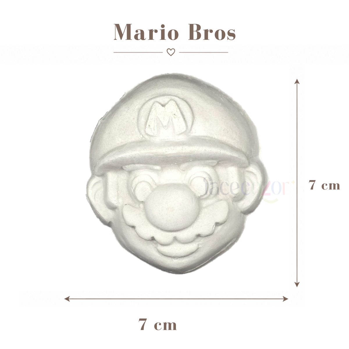 Figura de cerámica Mario Bros (Venta en individual)