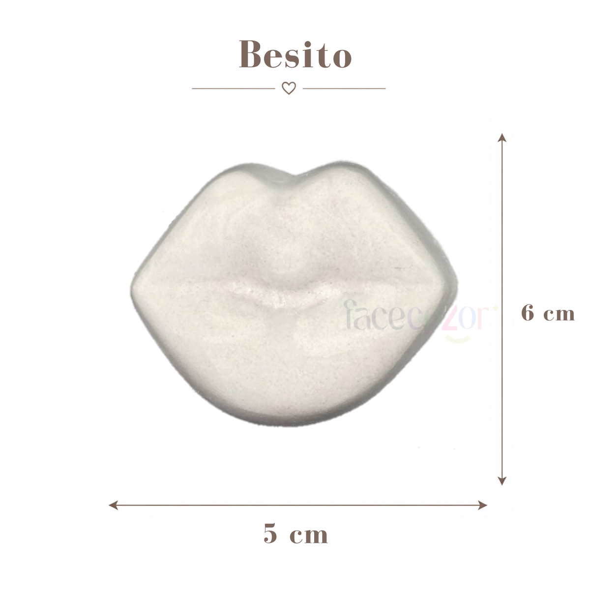 Figura de cerámica Besito (Venta en individual)