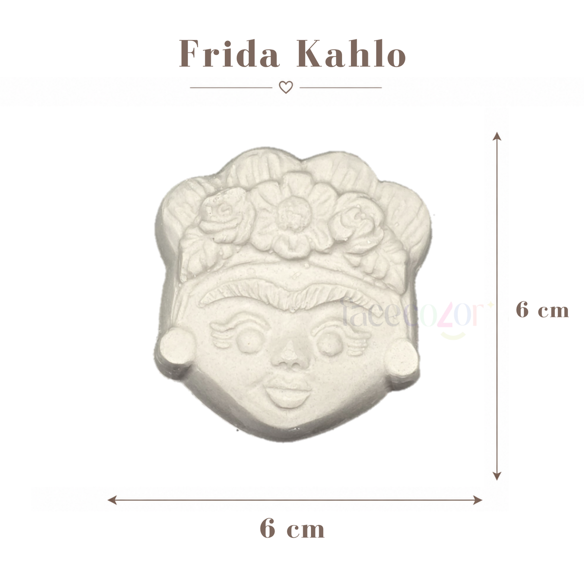 Figura de cerámica Frida Kahlo (Venta en individual)