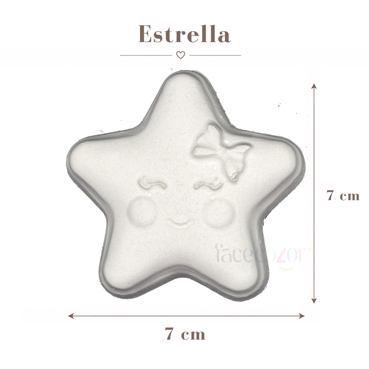 Figura de cerámica Estrella (Venta en individual)