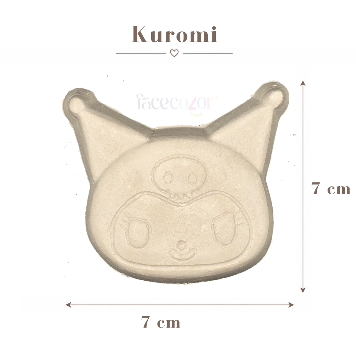 Figura de cerámica Kuromi (Venta en individual)