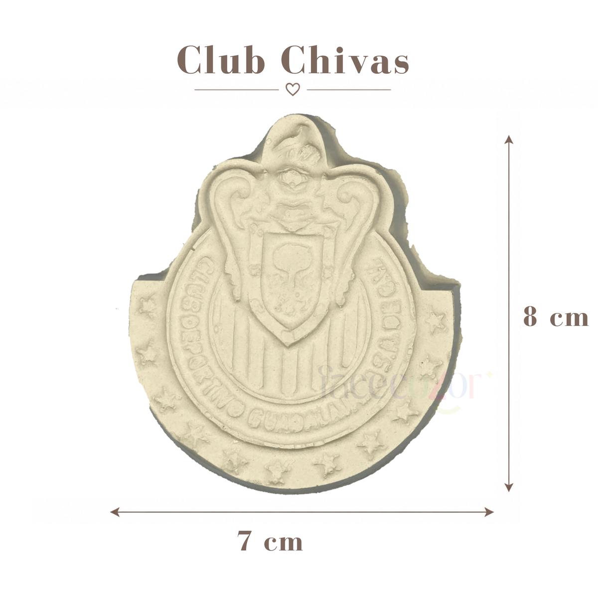 Figura de cerámica Club Chivas (Venta en individual)