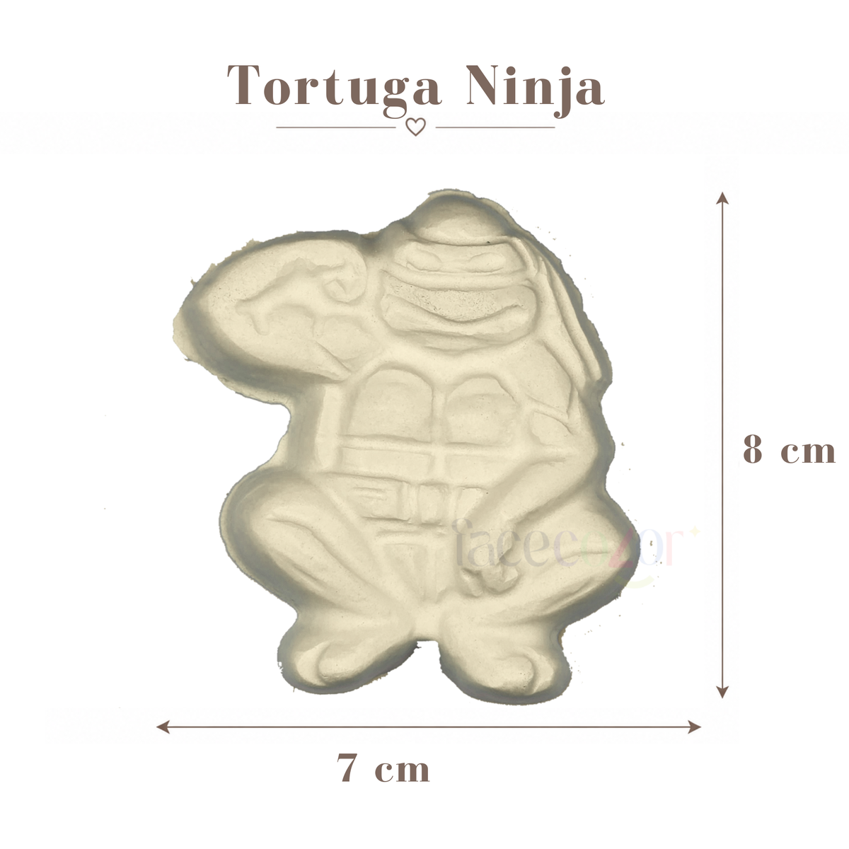 Figura de cerámica Tortuga Ninja (Venta en individual)