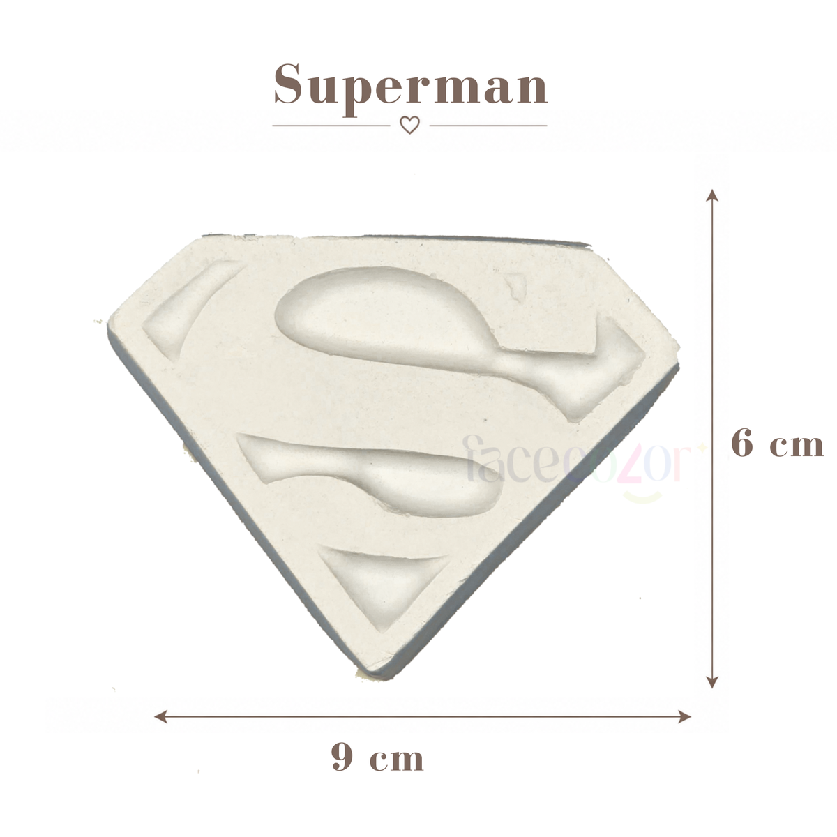 Figura de cerámica Superman (Venta en individual)