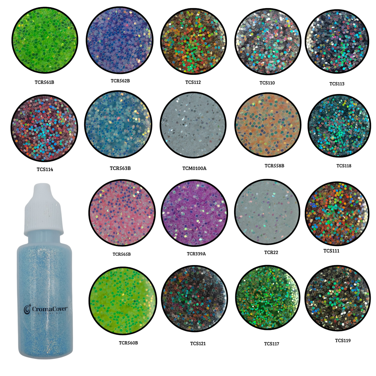 Atomizador de Glitter Cosmético 10 g – CromaCover