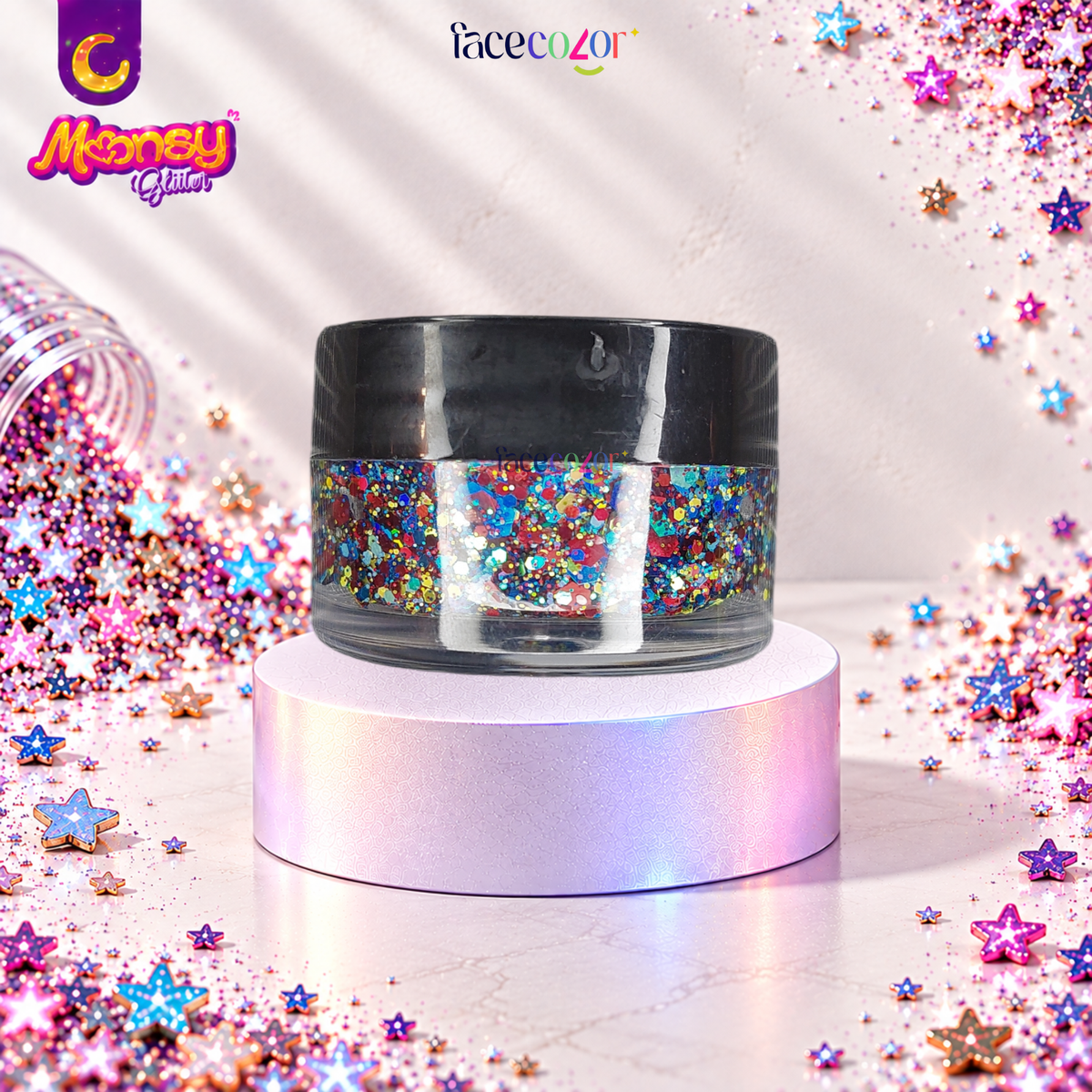 SUPER HÉROE Moonsy Glitter - Base Gel
