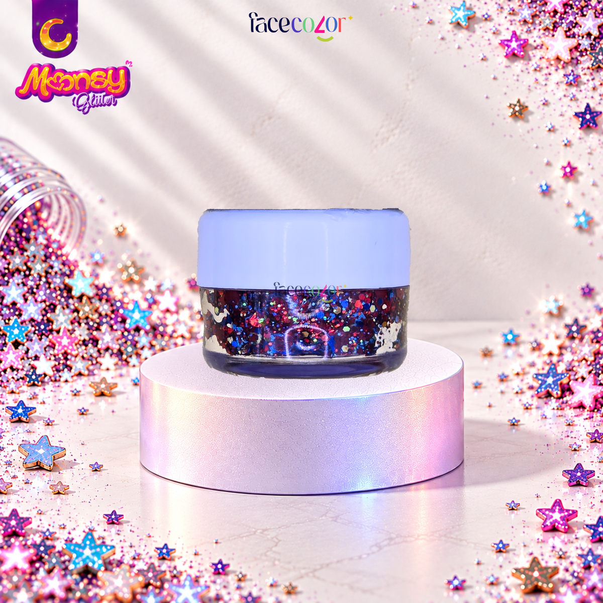 SUPER HÉROE Moonsy Glitter - Base Gel