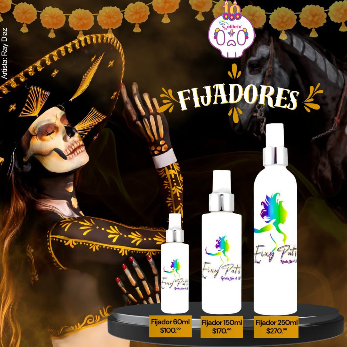 Fijadores Fixy Pats (fijador a prueba de agua)