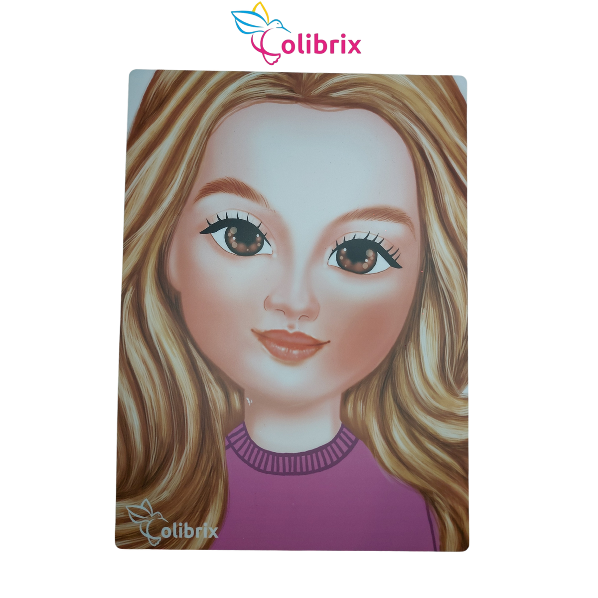 Cara de práctica Colibrix (doble vista)
