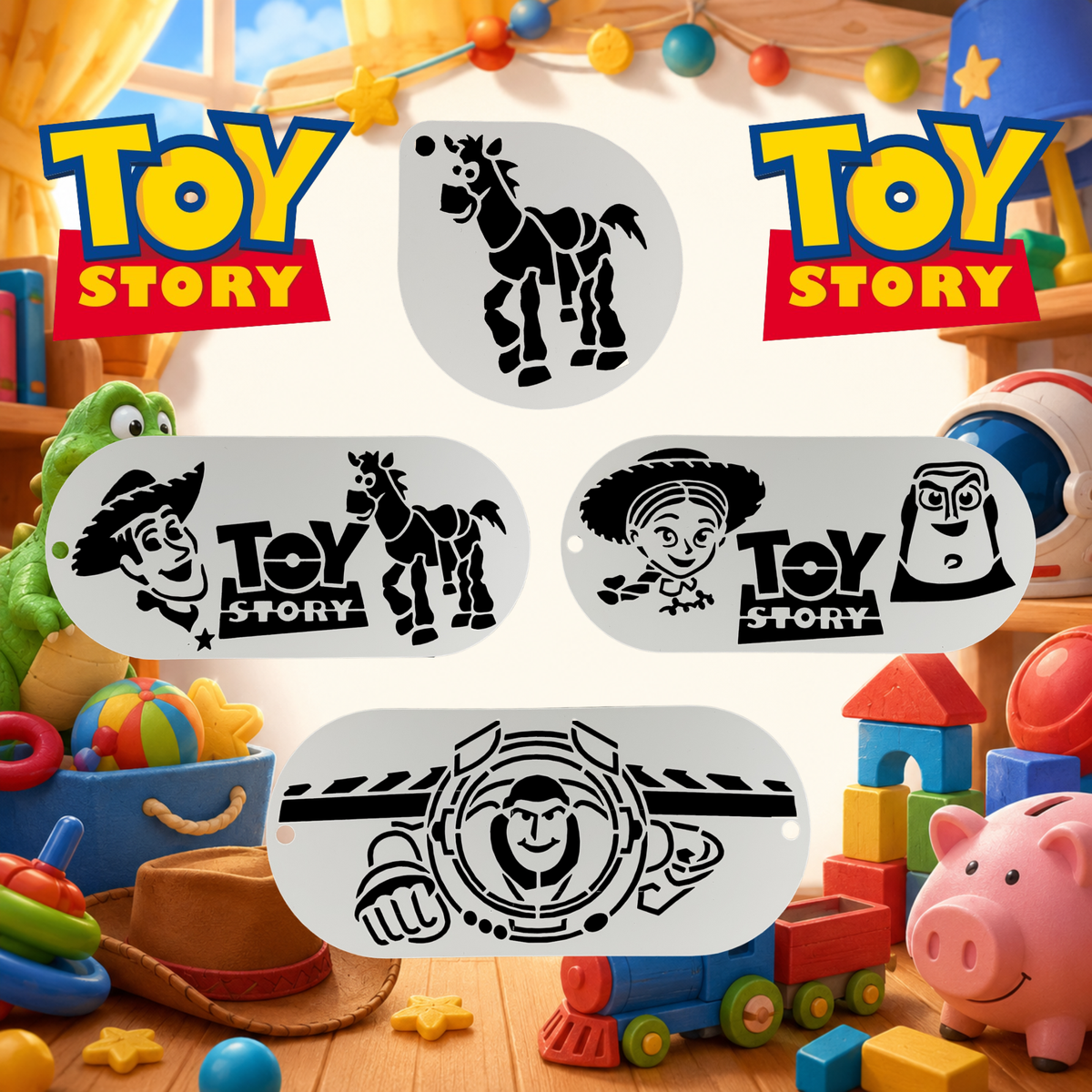 Stencil Toy Story