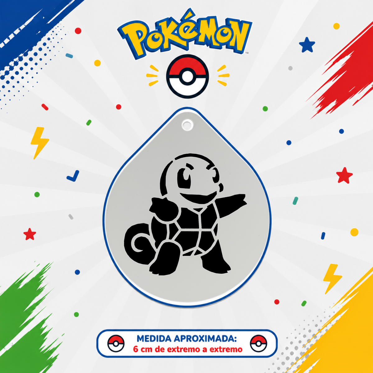Stencil Caricatura Pokemon 1