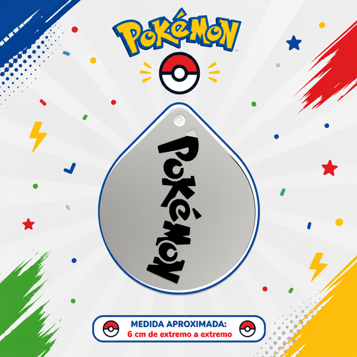 Stencil Caricatura Pokemon 1