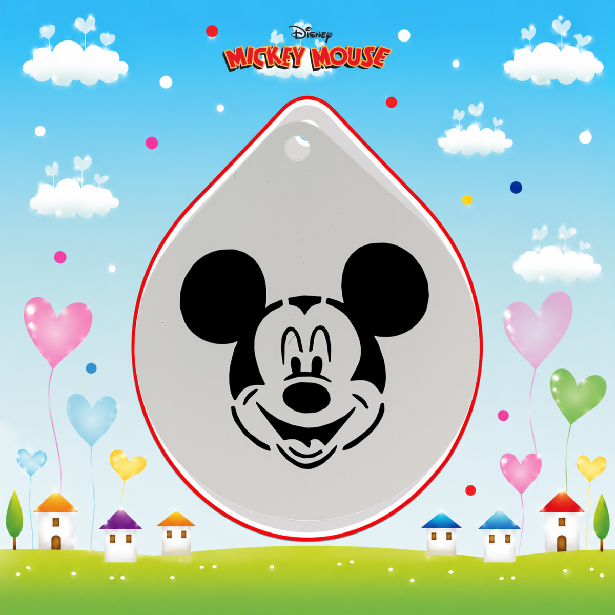 Stencil Caricaturas Mickey Mouse