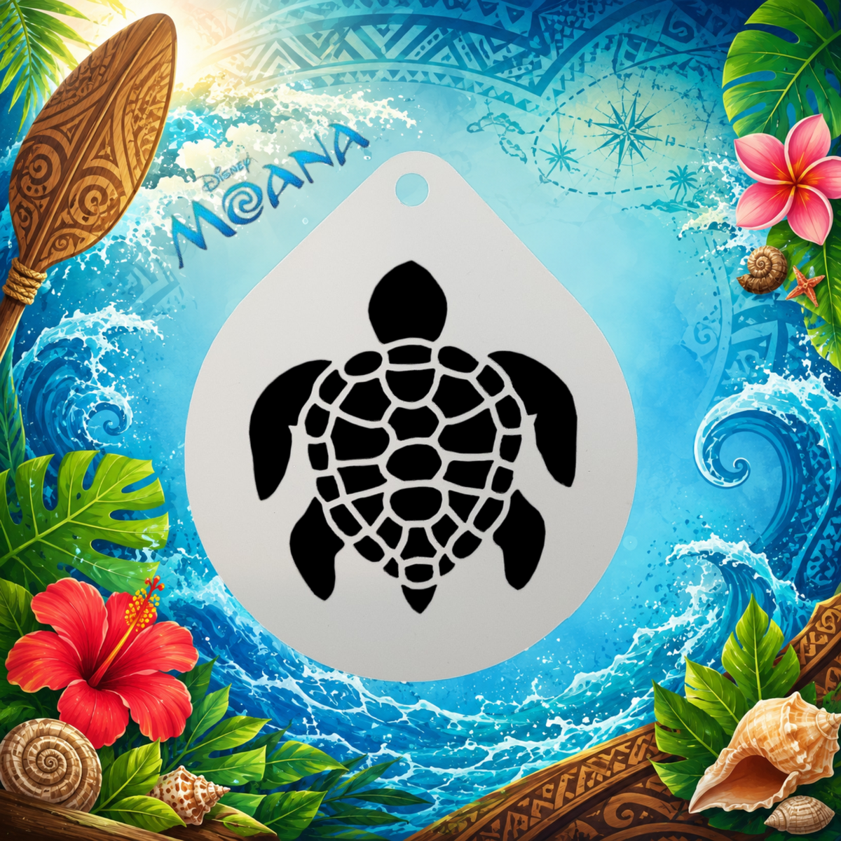 Stencil Moana