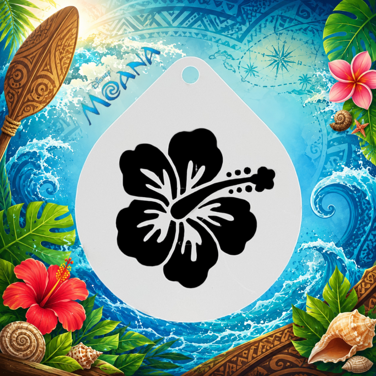 Stencil Moana