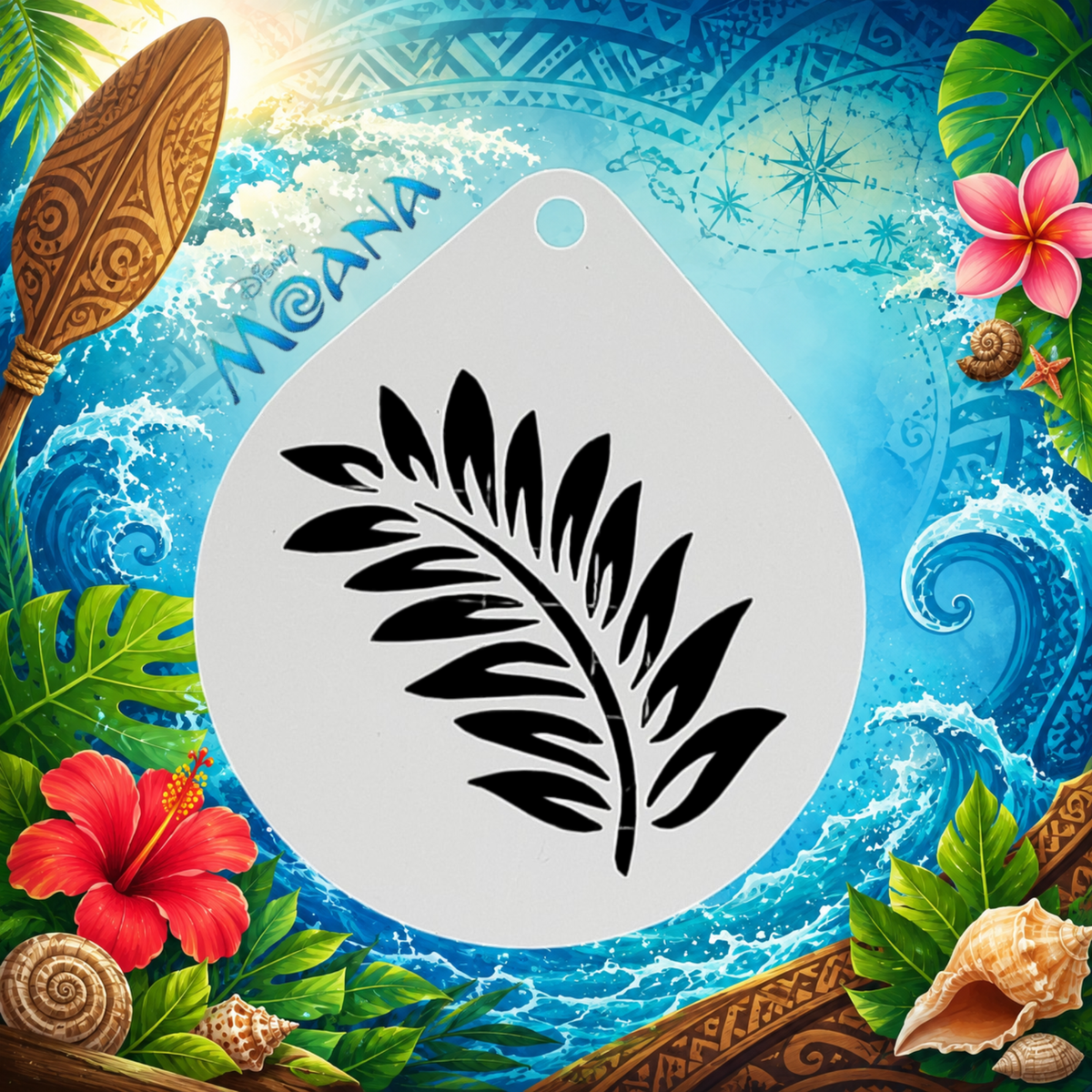 Stencil Moana