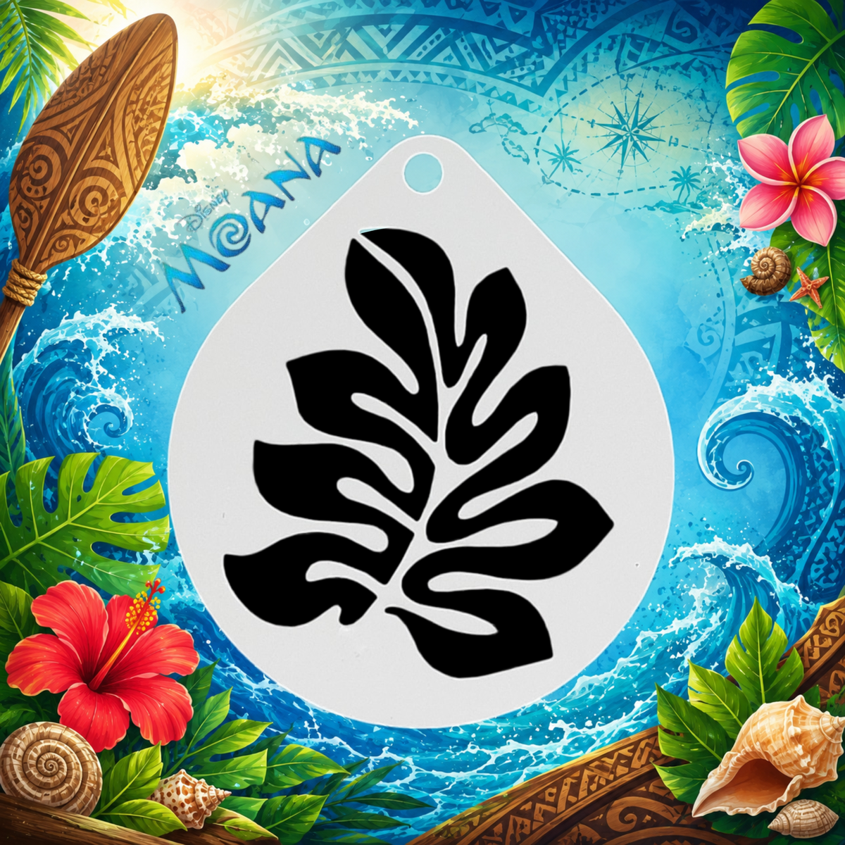 Stencil Moana