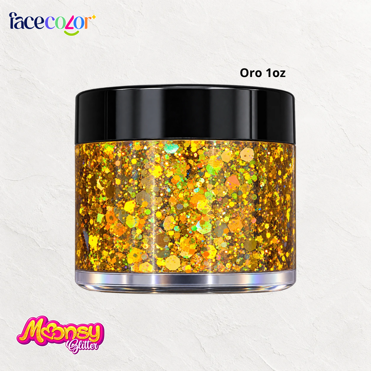 ORO Moonsy Glitter - Base Gel