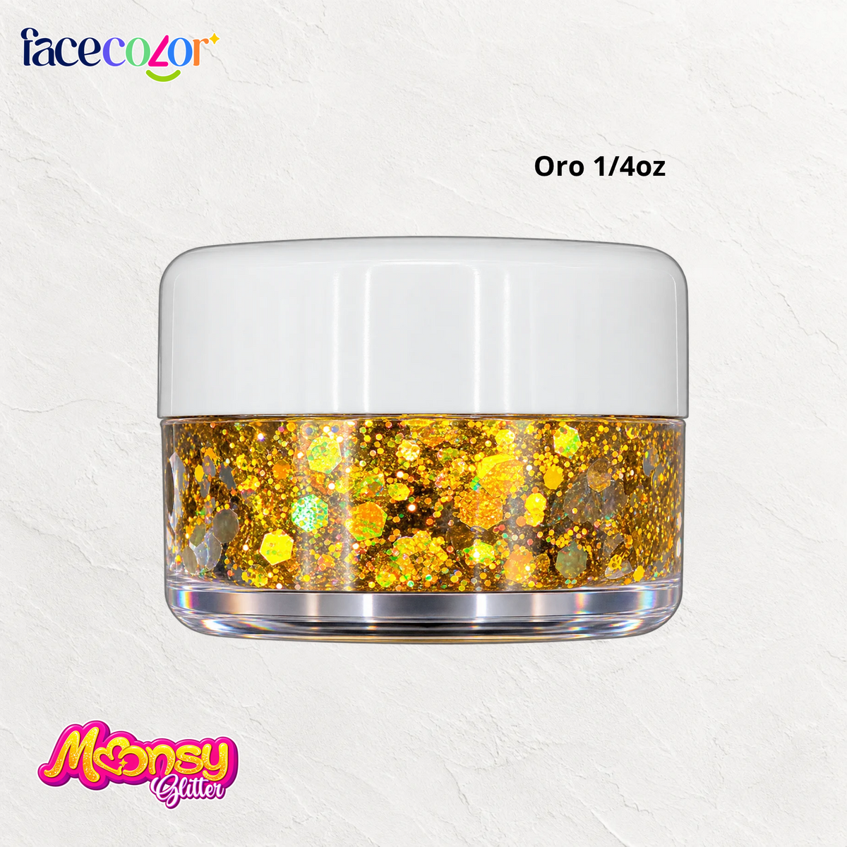 ORO Moonsy Glitter - Base Gel