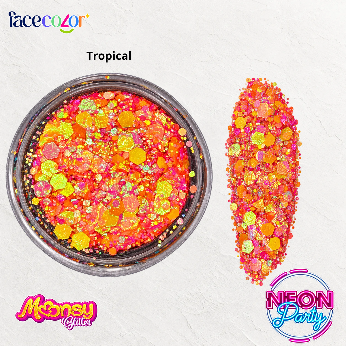 Tropical 1/4 oz Moonsy Glitter