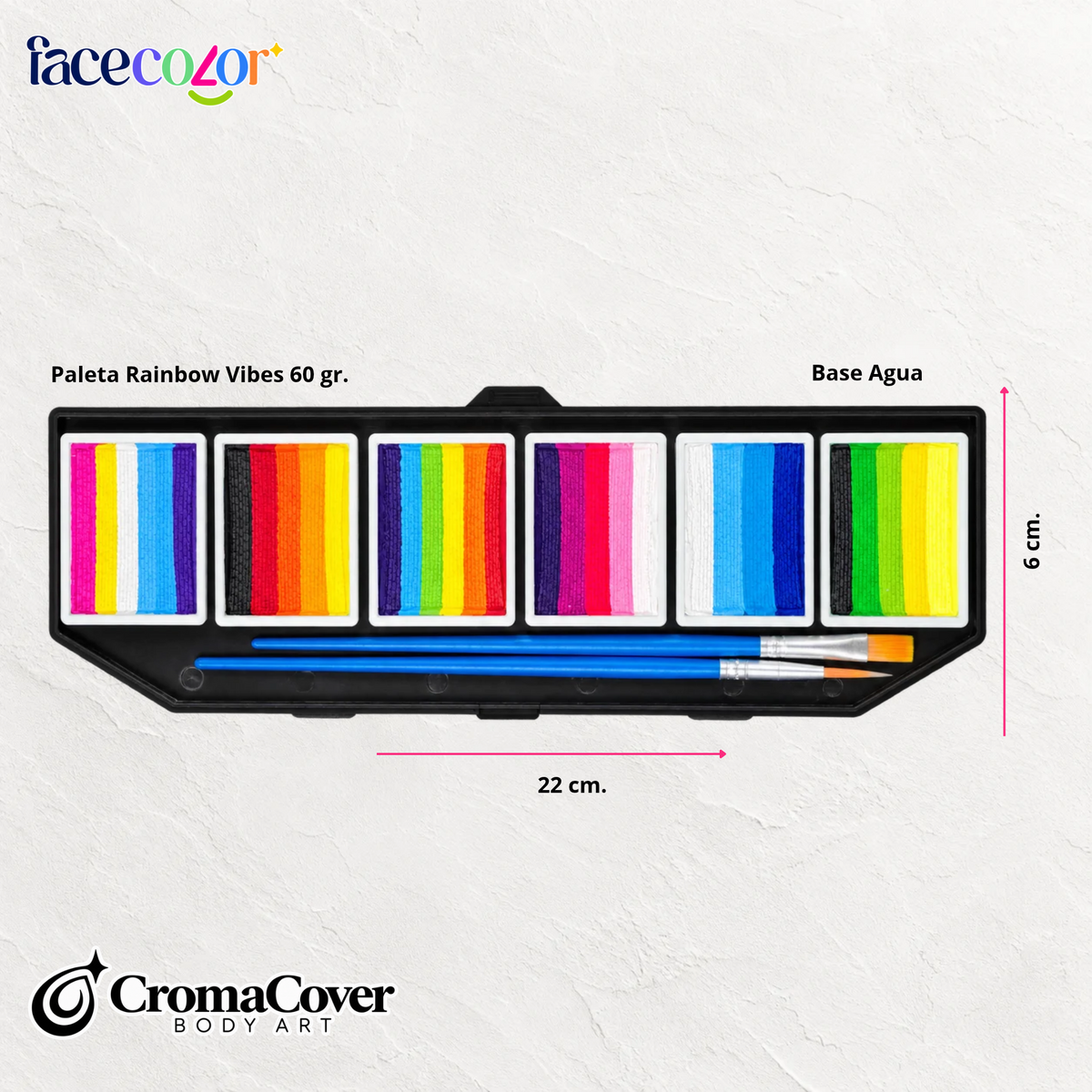Paleta Rainbow Vibes - CromaCover