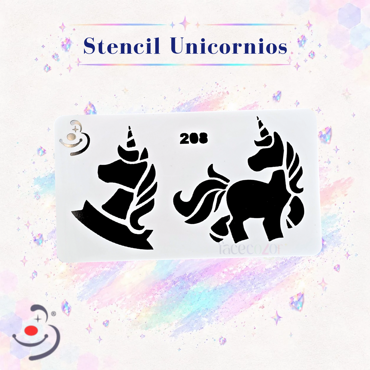 Stencil Unicornios