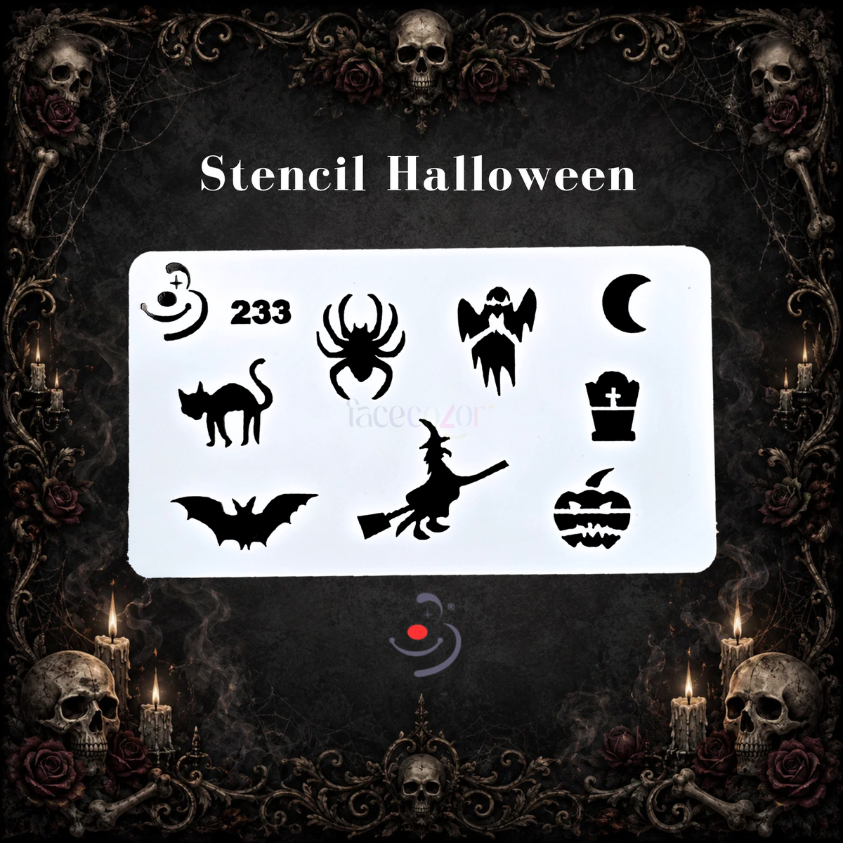 Stencil Halloween