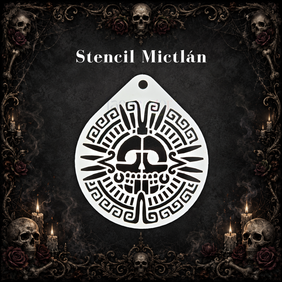 Stencil Mictlán