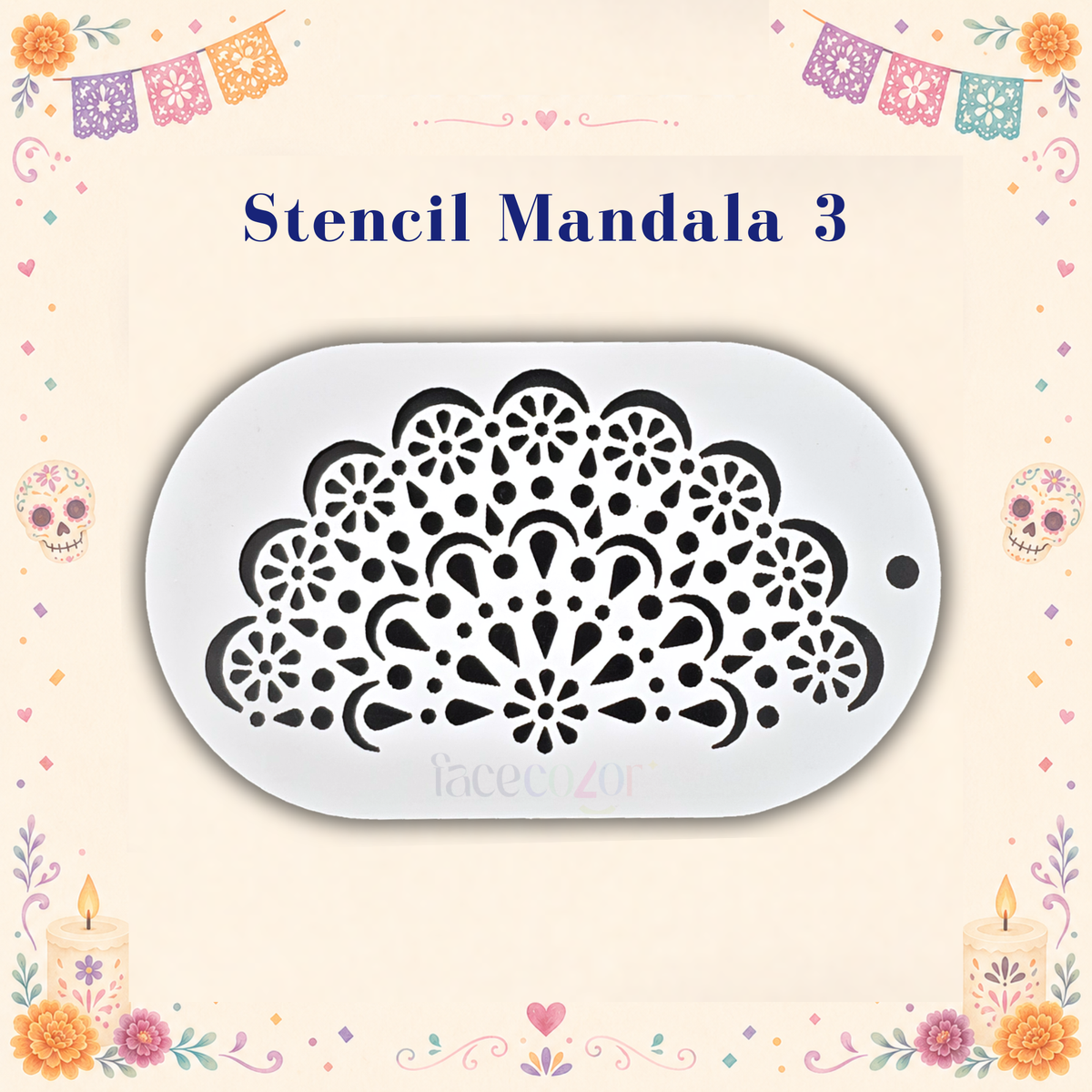 Stencil Mandala 3