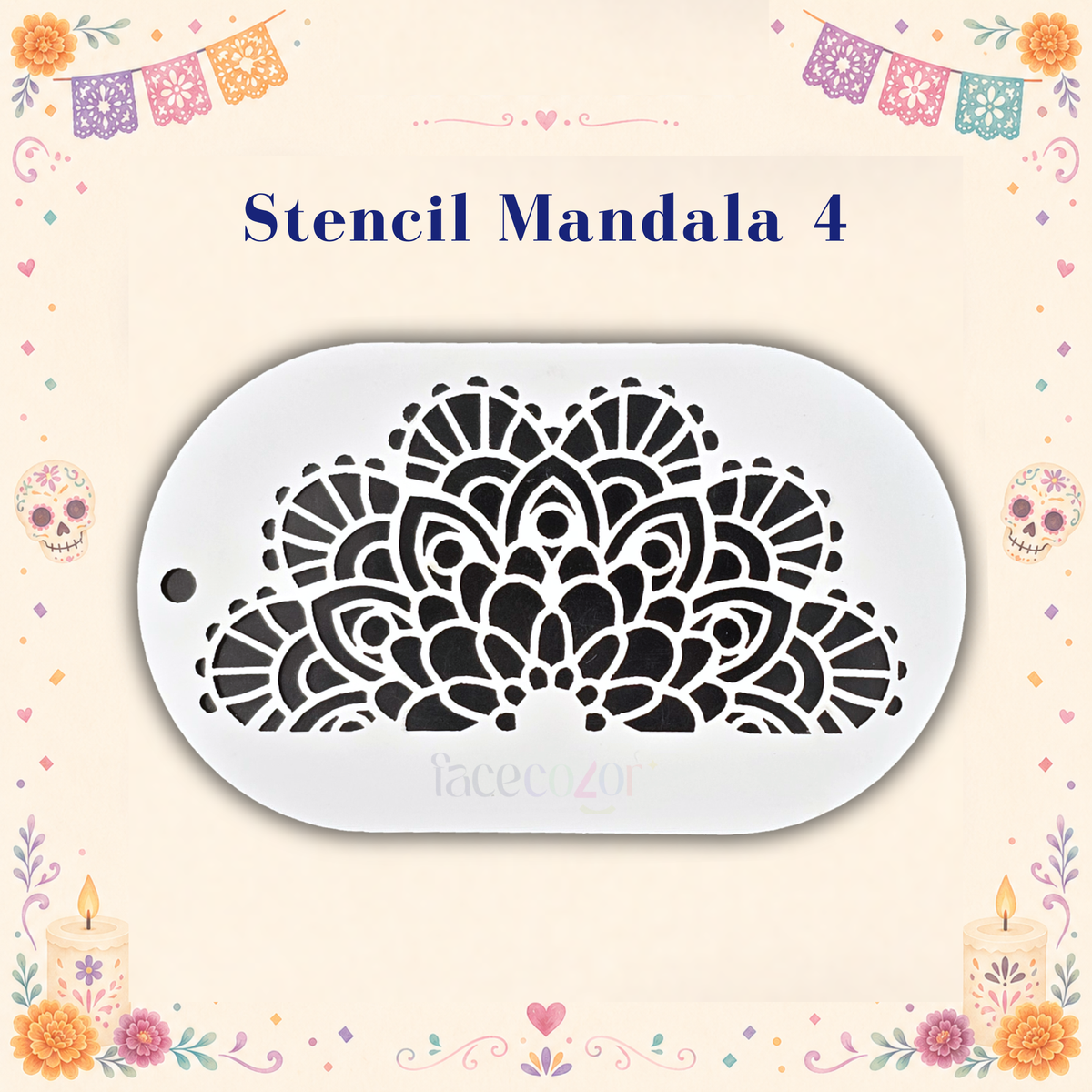 Stencil Mandala 4