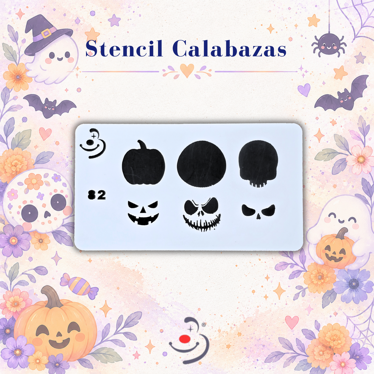 Stencil Calabazas
