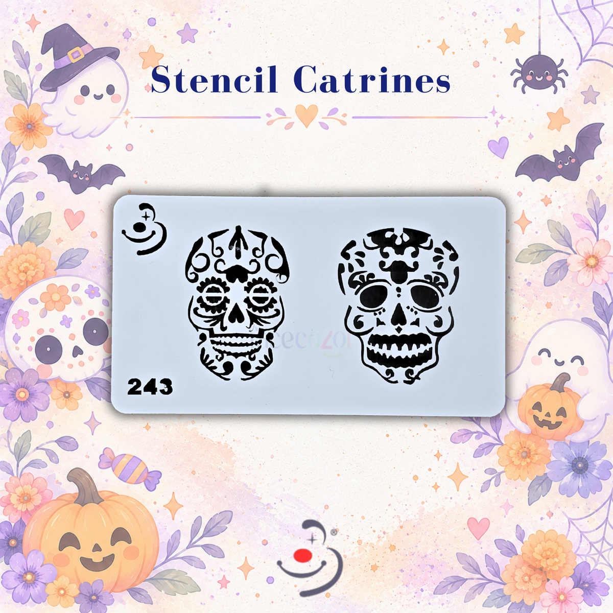Stencil Catrines