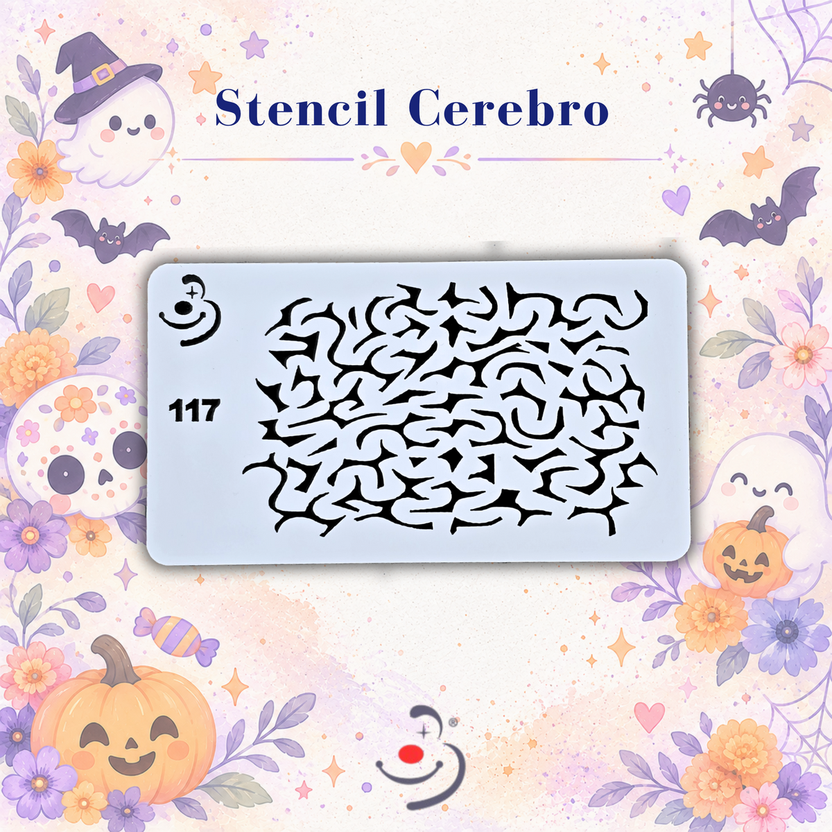 Stencil Cerebro