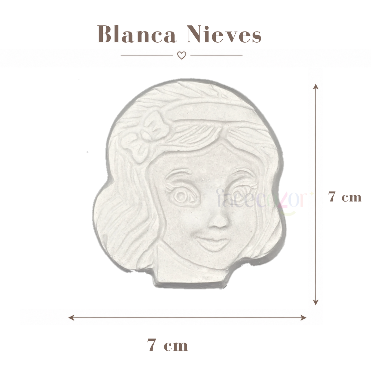 Figura de cerámica Blanca Nieves (Venta en individual)