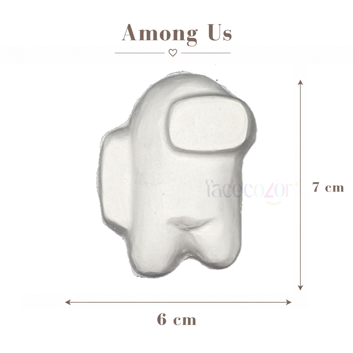 Figura de cerámica Among Us (Venta en individual)