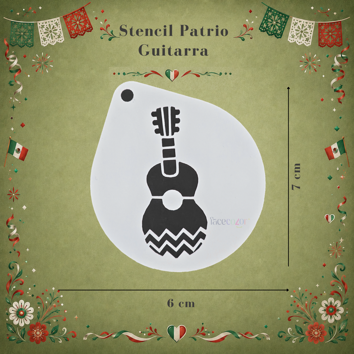 Stencil Guitarra