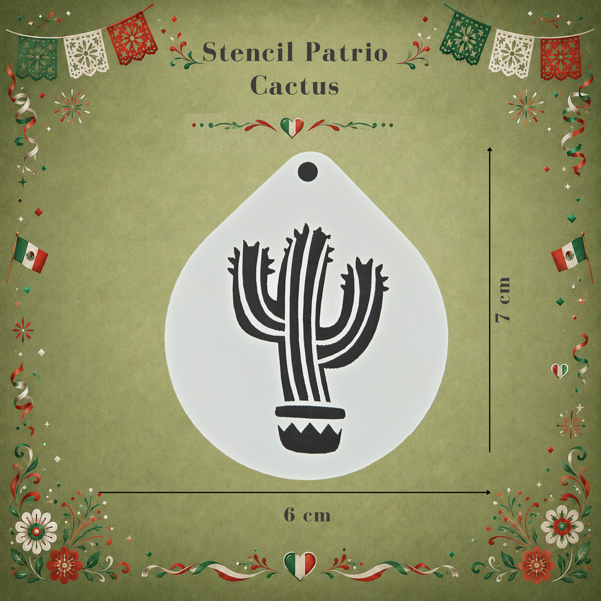 Stencil Cactus