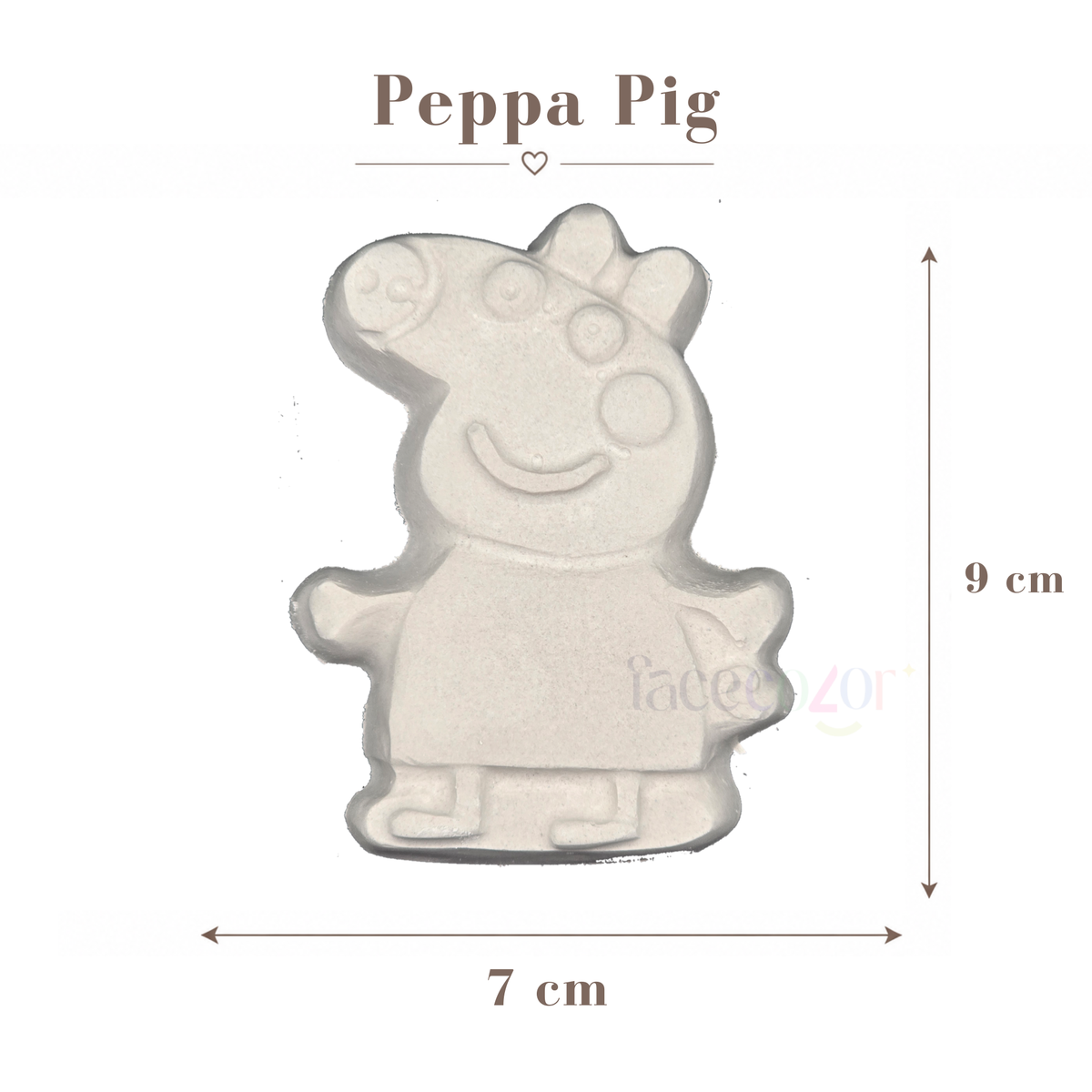 Figura de cerámica Peppa Pig (Venta en individual)