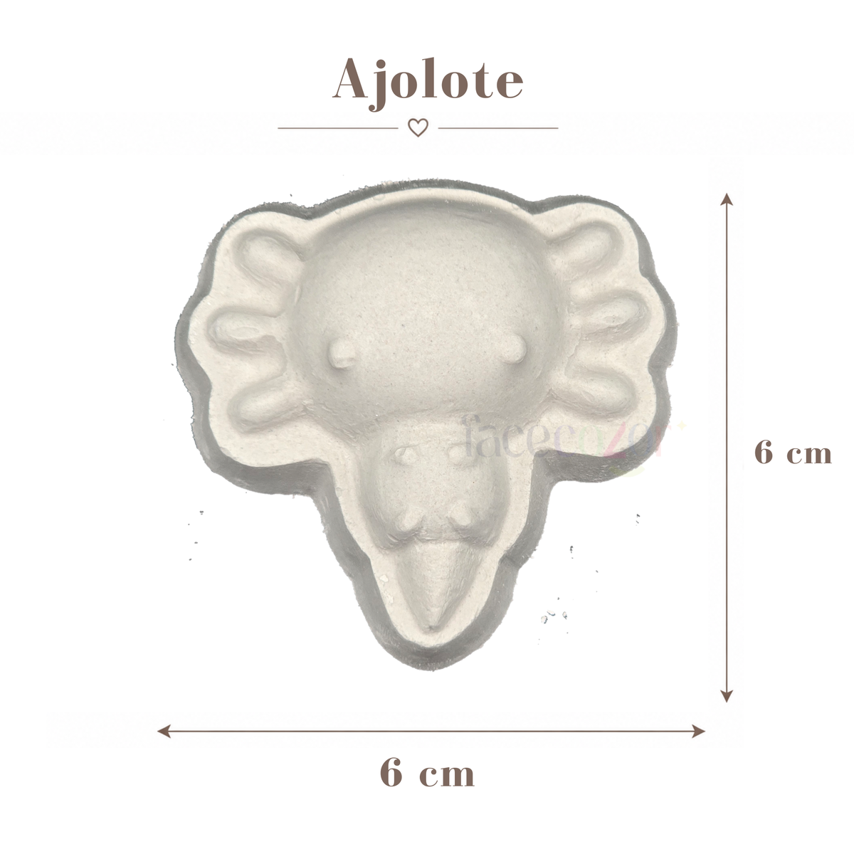 Figura de cerámica Ajolote (Venta en individual)