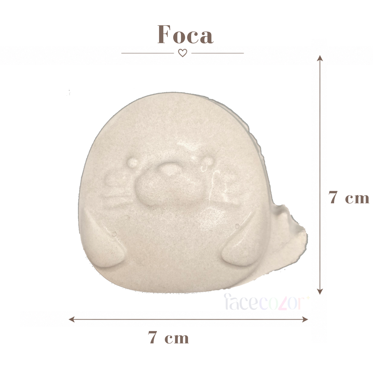 Figura de cerámica Foca (Venta en individual)