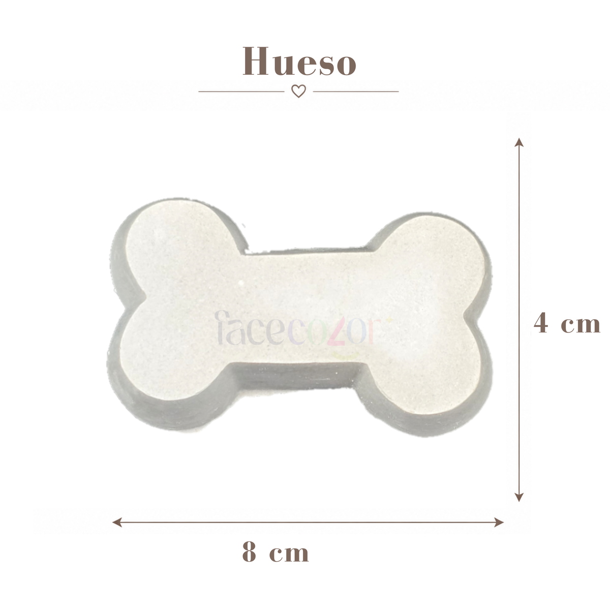 Figura de cerámica Hueso (Venta en individual)