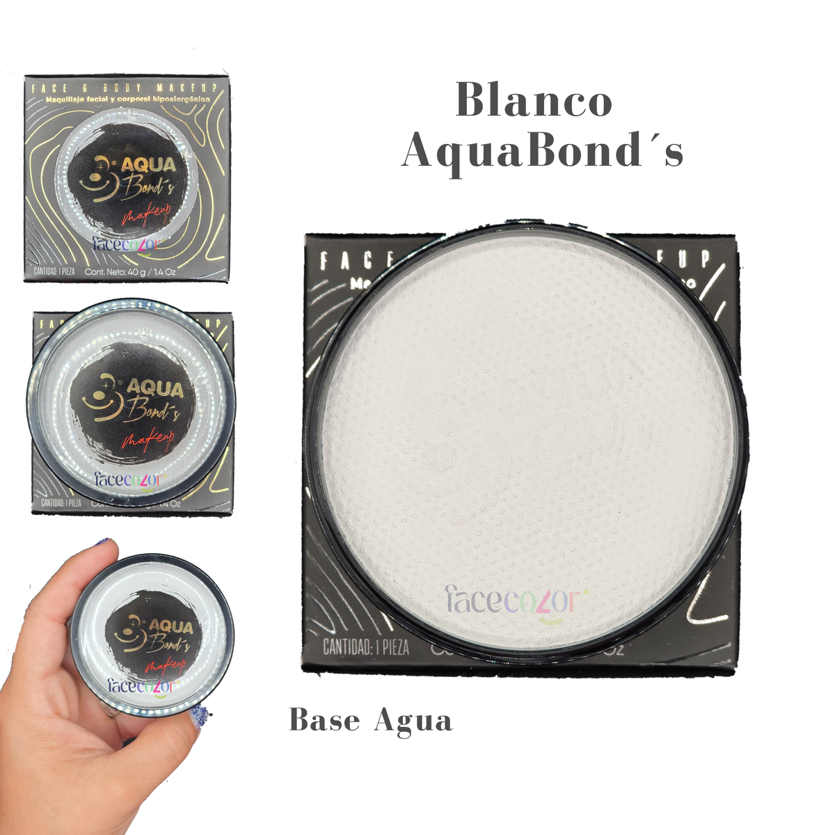 Blanco 40gr. AquaBond´s Base Agua